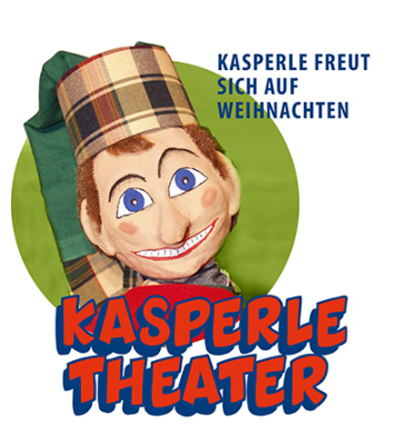 Kasperle freut sich auf Weihnachten