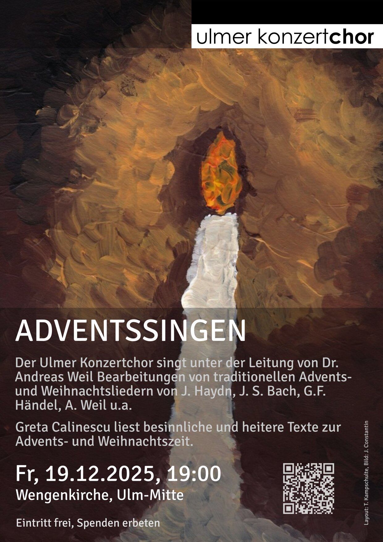 Adventskonzert - Ulmer Konzertchor