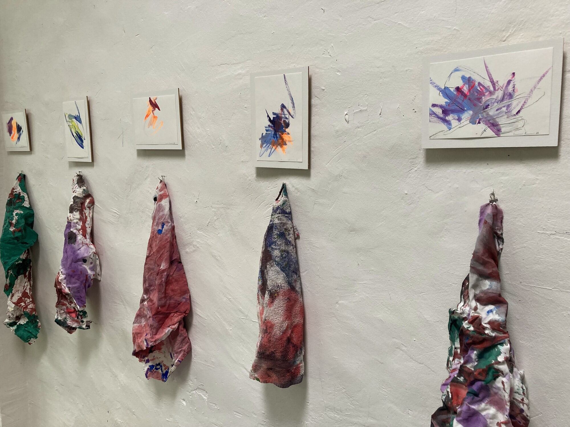 14 Tücher - Kunst in der Wengenkirche