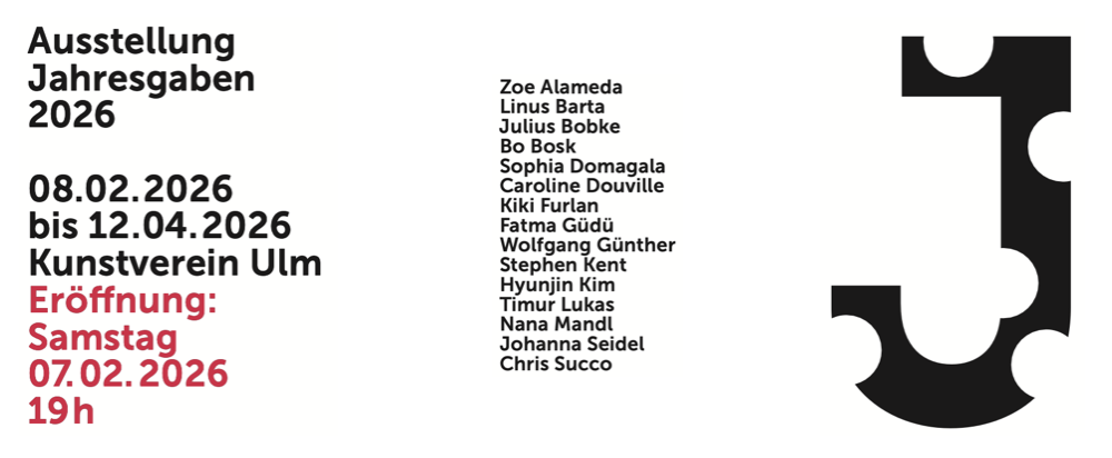 Vernissage der Ausstellung Jahresgaben 2026