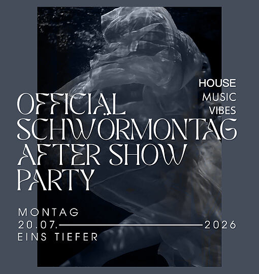 Schwörmontag. Die offizielle After Show Party.