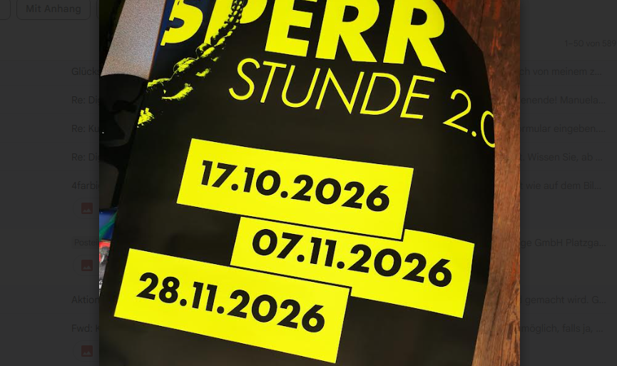 Sperrstunde 2.0