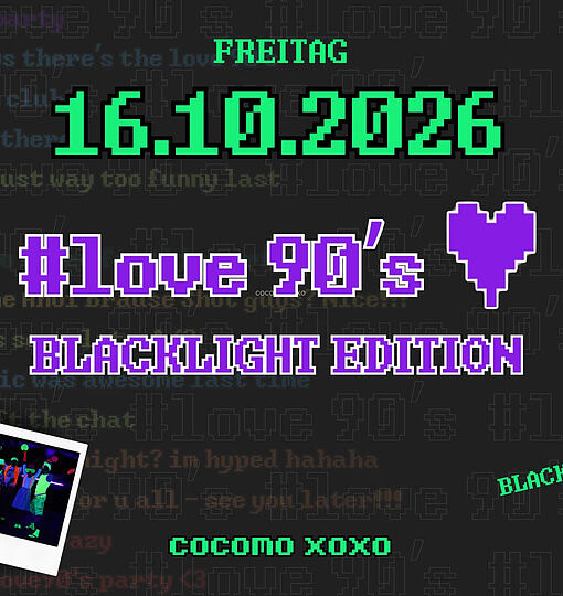 #love90’s | Blacklight Edition